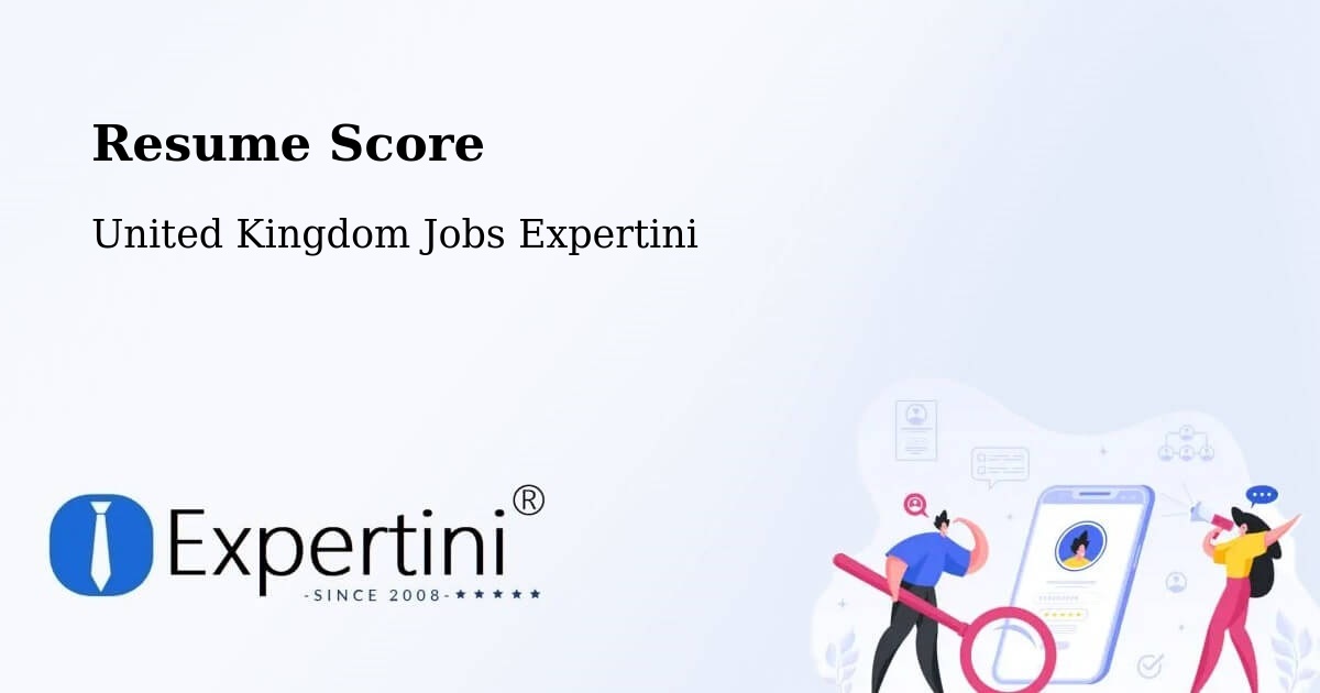 Resume Score & Job Description Match Tool – Rosyth - United Kingdom Jobs Expertini